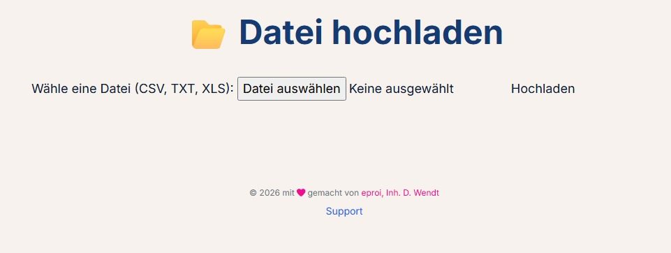Datei-Upload