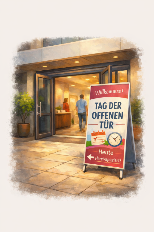 Tag der offenen Tür – Räume, Vorträge und Teams perfekt abgestimmt